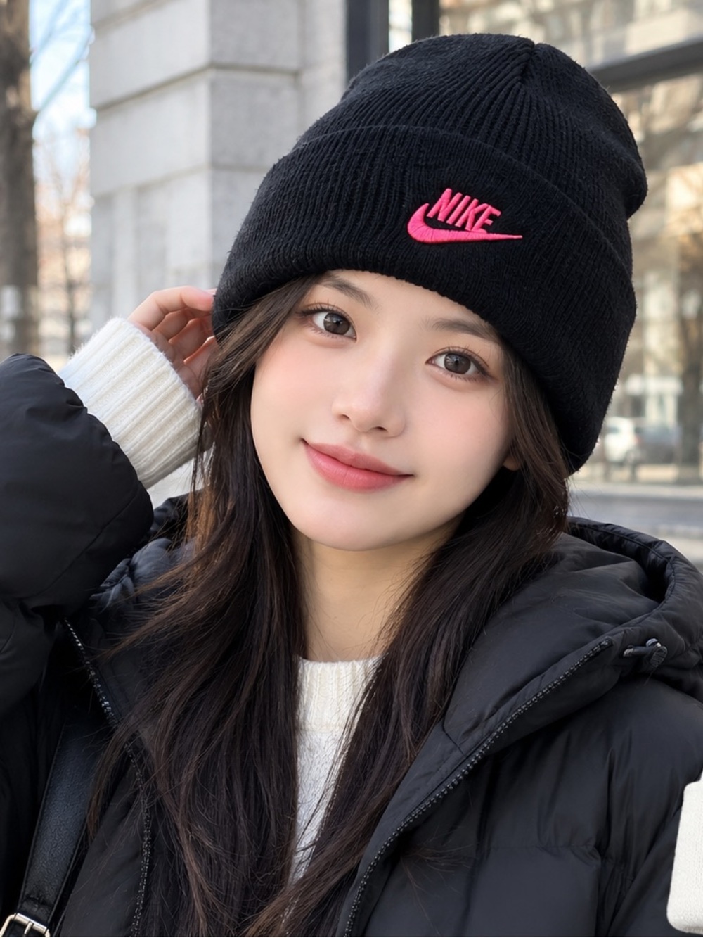 Nike Beanie Black -unisex